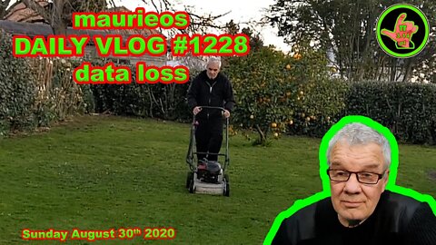 maurieos DAILY VLOG #1228 data loss