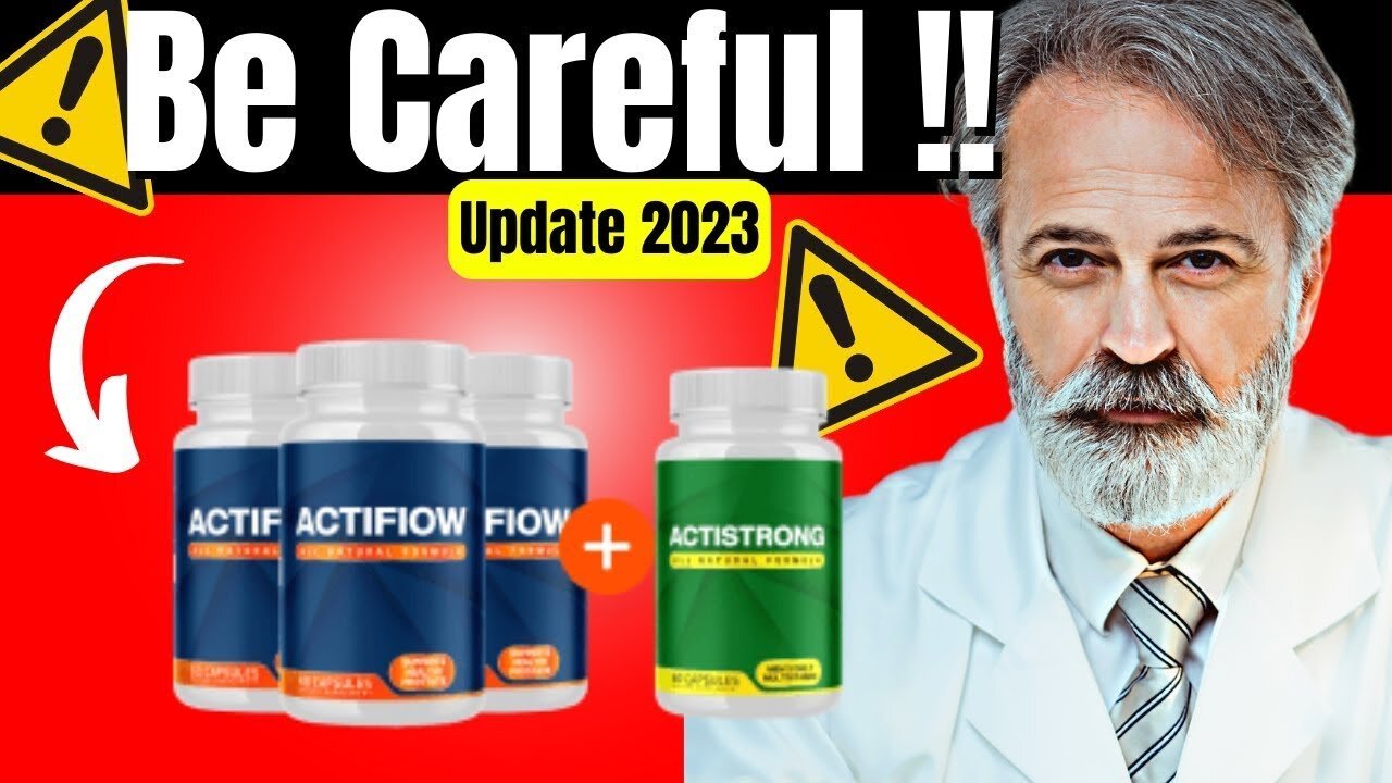 ACTIFLOW – Actiflow Review – 🔴BE CAREFUL!!!🔴 – Actiflow Prostate Supplement – Actiflow Reviews