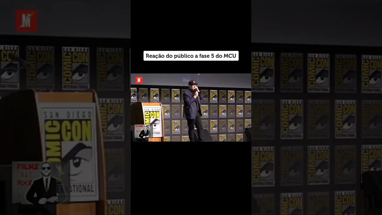 REAÇÃO DO PÚBLICO A FASE 5 DA MARVEL NA SAN DIEGO COMIC CON 2022!