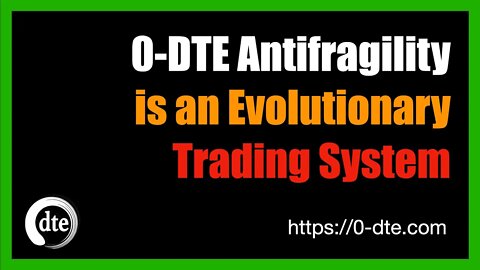 0-DTE is an Evolutionary Trading Process