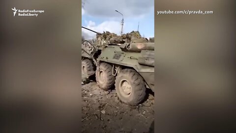 Ukrainian Man Films Devastation In His Town After Russian Military Column Destroyed