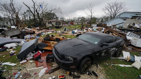 South Cleans Up From Tornadoes As Blizzards Advance North