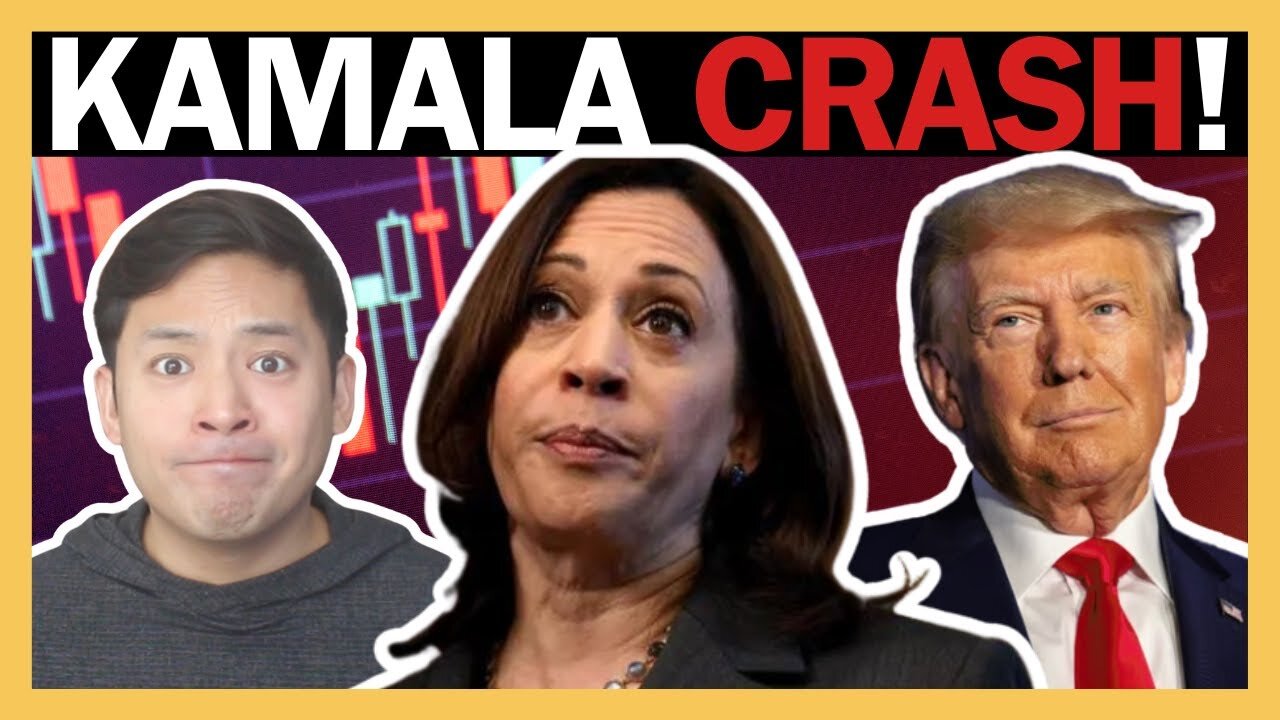 Trump Predicted the Stock Market Crash! Here’s Why Kamala MUST Answer!