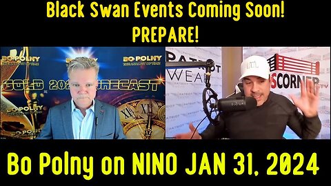 2/2/24 - Bo Polny on NINO: Black Swan Events Coming Soon