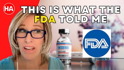 I CALLED THE FDA ABOUT THE VACCINE CHANGES...AND THE FDA CALLED ME BACK!
