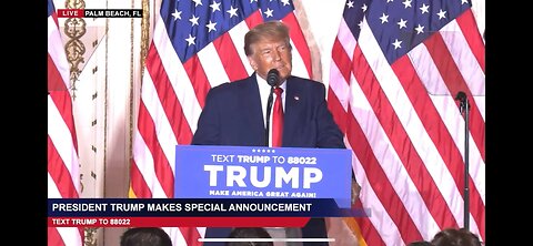 Trump delivers much anticipated 2024 presidential bid!
