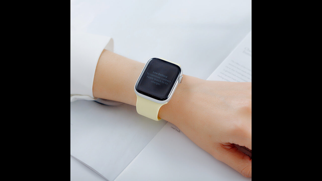 Silicone Strap For Apple Watch Band