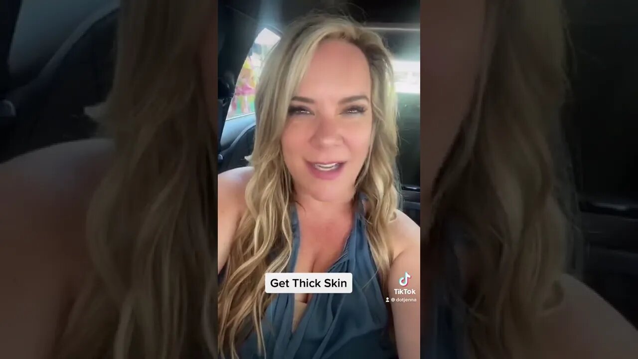 Get thick skin to insulate from haters