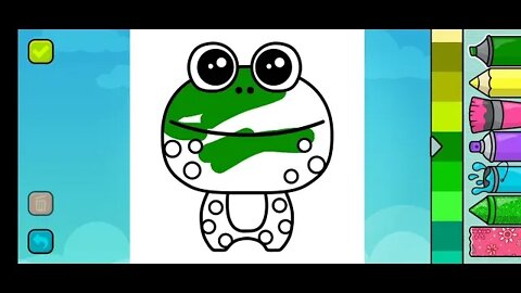 Coloring book- games for kids App👶No Copyright Videos👶#coloringbook #kidsgames #kidsgamevideo Clip 7