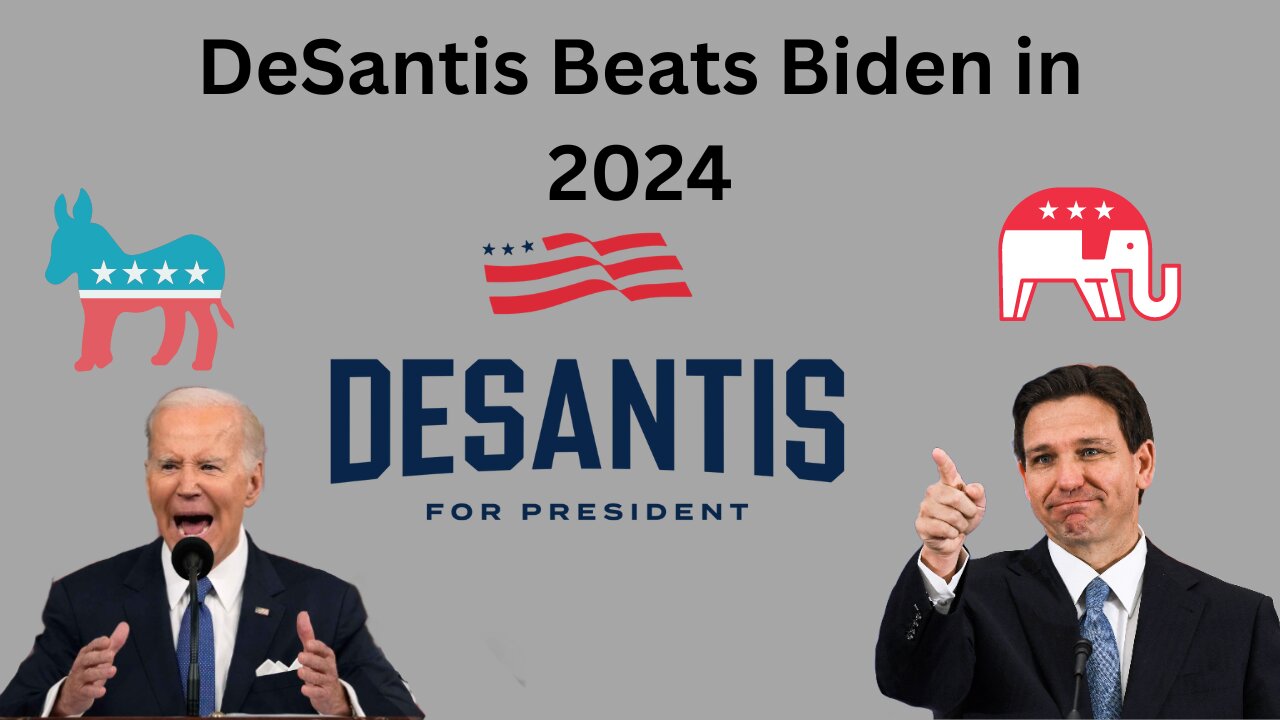 DeSantis will win in 2024!