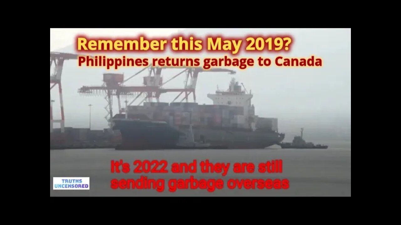 Remember when the Philippines returned Canadian garbage? They are still sending it overseas.