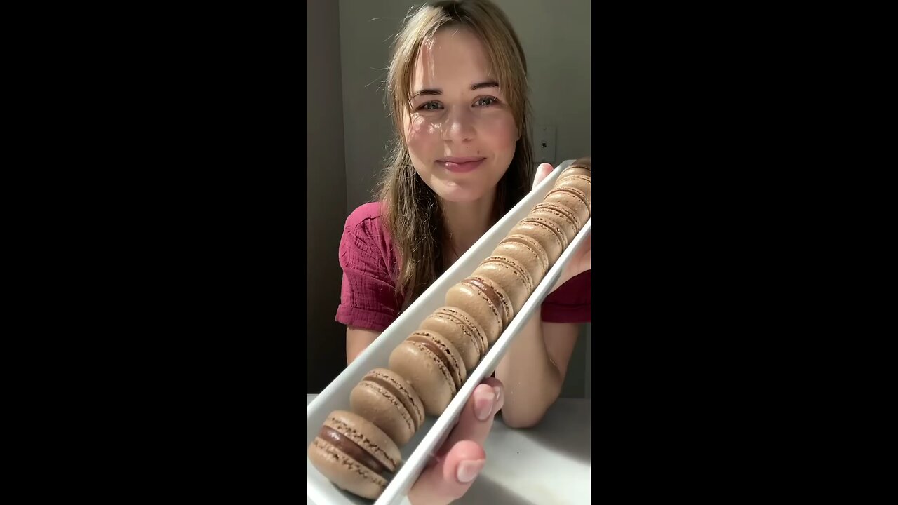 recipe of chocolate macarons