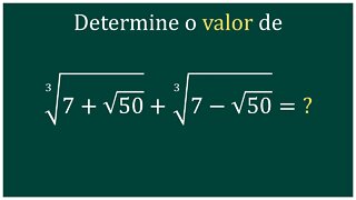 Determine a soma das raízes cúbicas