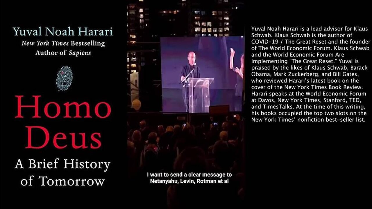 Why Is Yuval Noah Harari Leading the Largest Protests In the History of Israel And Saying?...