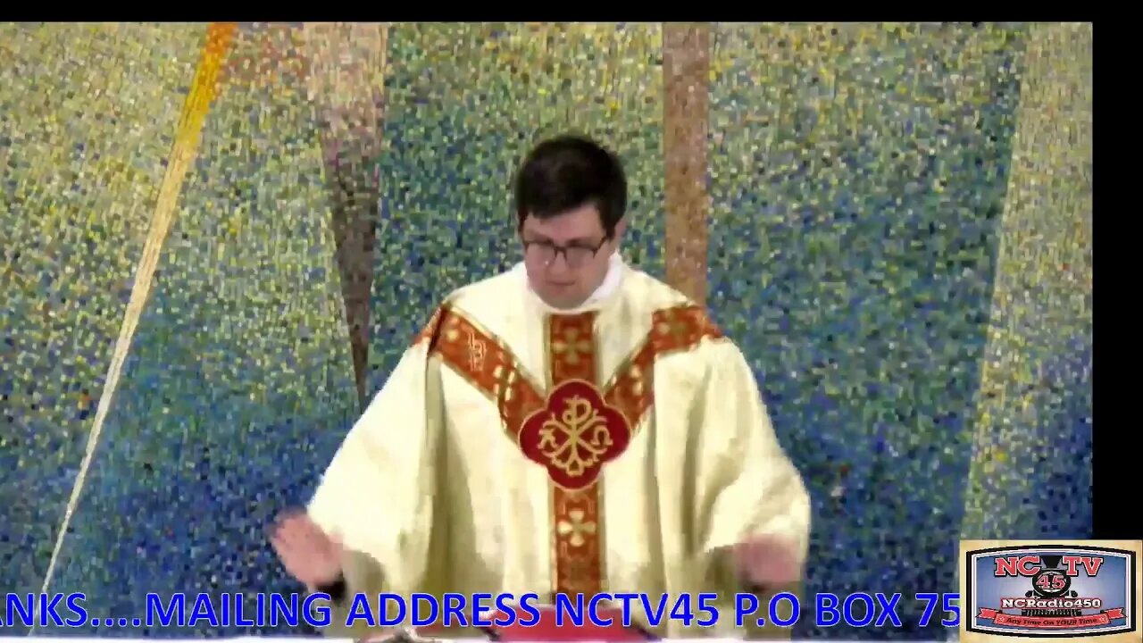 NCTV45 CATHOLIC MASS FROM HOLY SPIRIT PARISH (ST VITUS SITE) TUESDAY AUGUST 18 2020