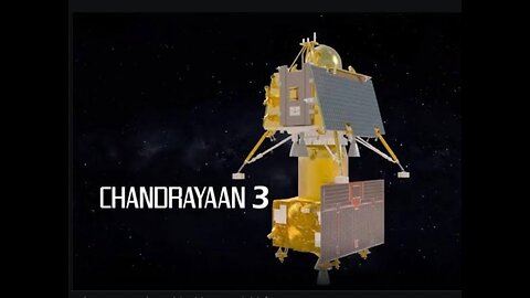 Landing moment of Chandrayan 3