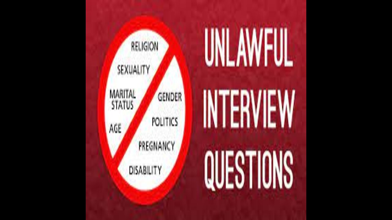 Illegal Interview Questions