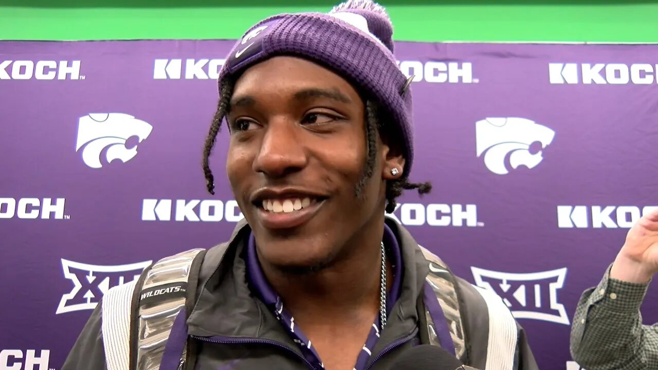 Kansas State Football | DJ Giddens Postgame Interview | K-State 10, Iowa State 9