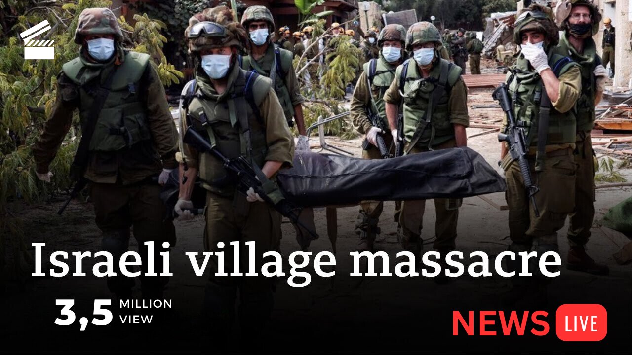 Israeli village massacre: frontline report - Live News