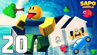 Roblox " 🌊Tsunami Disaster Survival 🌊" - GamePlay Walkthrough Part 20 (Android/IOS)