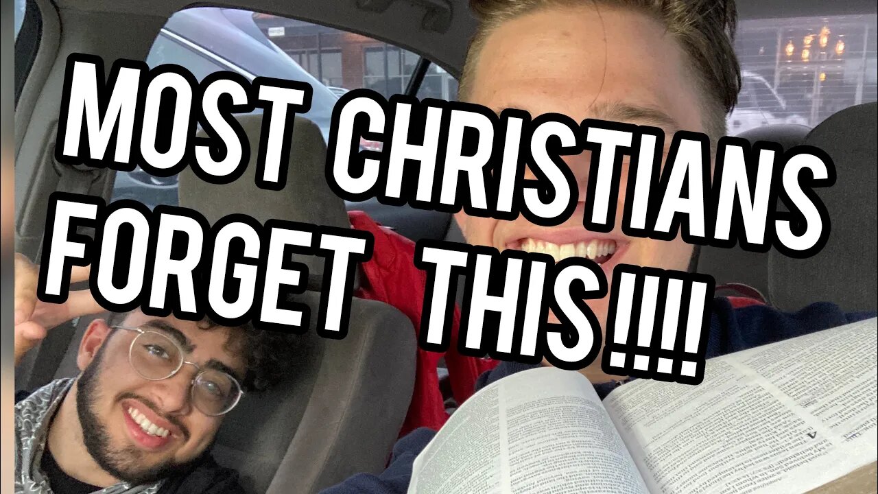 MOST CHRISTIANS forget this truth || WITH @BigNik