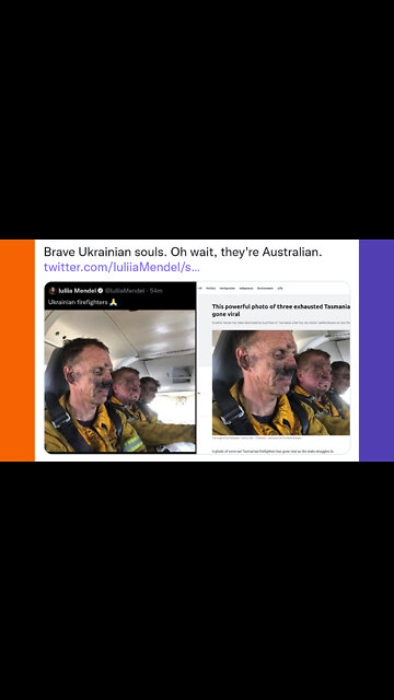 Australian Photos Passed Off As Ukrainian