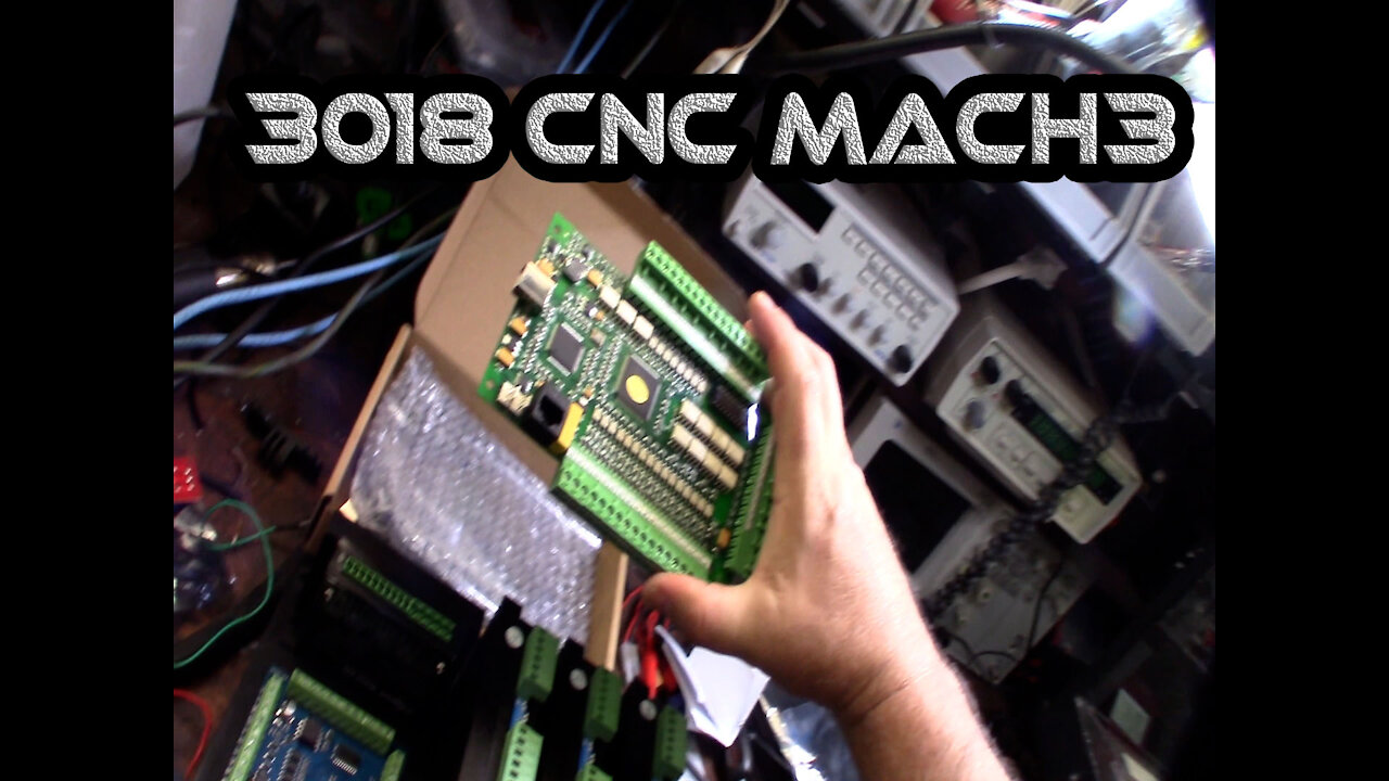 3018 CNC Mach3 Conversion with Full Chip Containment System Air compressor Part 1