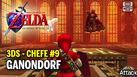 Legend of Zelda: Ocarina of Time (3DS) - Chefe 9 - GANONDORF