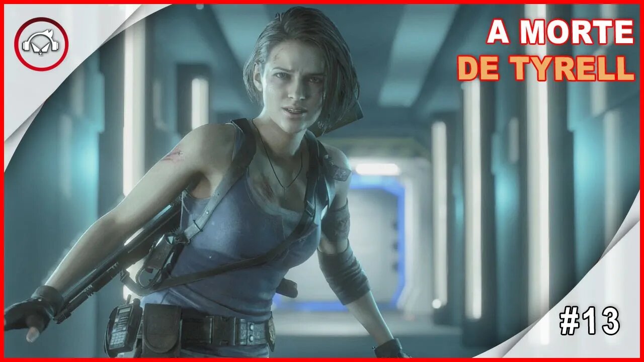 Resident Evil 3 Remake, A Morte De Tyrell Pc - Gameplay PT-BR #13