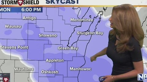 Warming up and Snow Chances