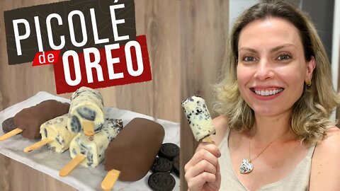 PICOLÉ DE OREO | USE A EMBALAGEM COMO FORMINHA - RECEITINHA PRÁTICA E DIVERTIDA