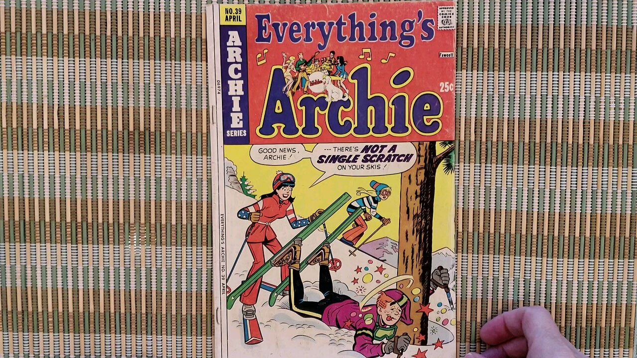 Everything's Archie No. 39 comic book April 1975 Archie Music Corp