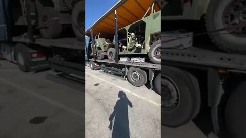 The AFU secretly export Western military equipment to Ukraine, using civilian truck
