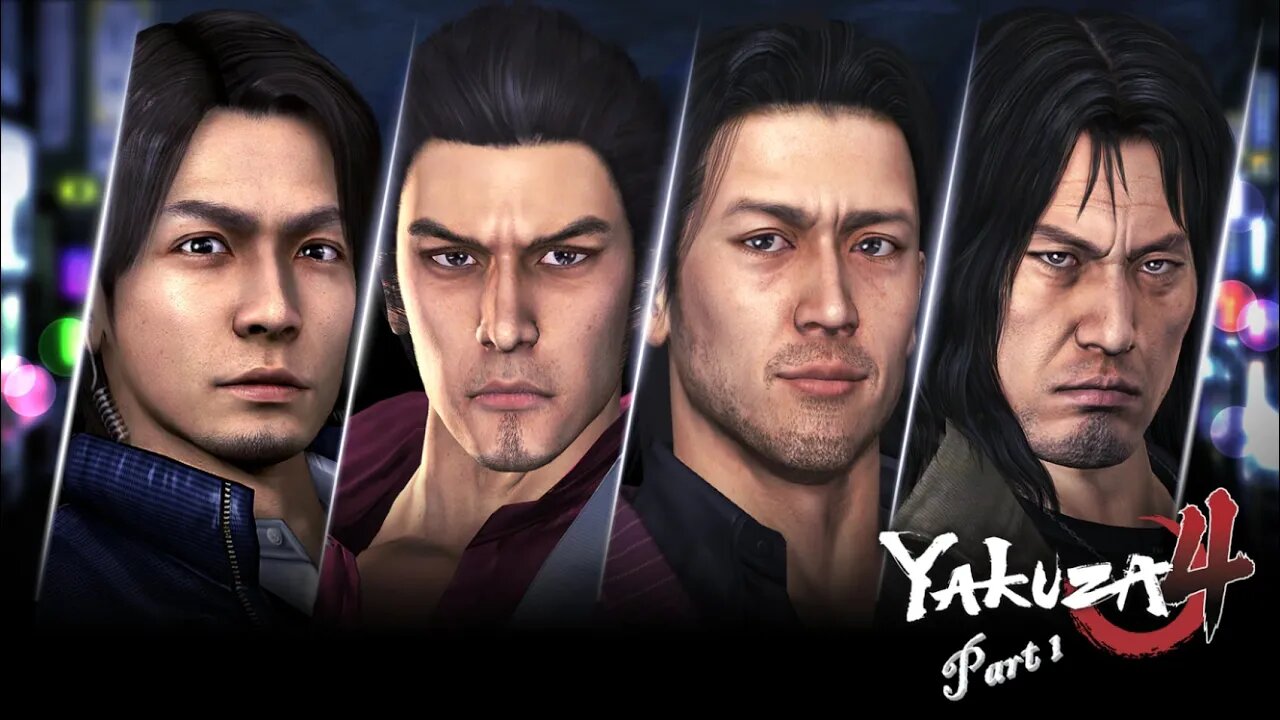 Let's Play Yakuza 4 remastered part 1 [Hard Mode]: Please no chase scenes in this one!