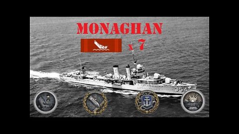 7 Kills in the... Monaghan?!? (World of Warships Legends)