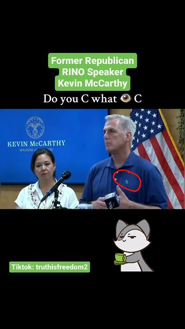 Former Republican Speaker Kevin McCarthy Casually Flaunts Allegiance To Moloch