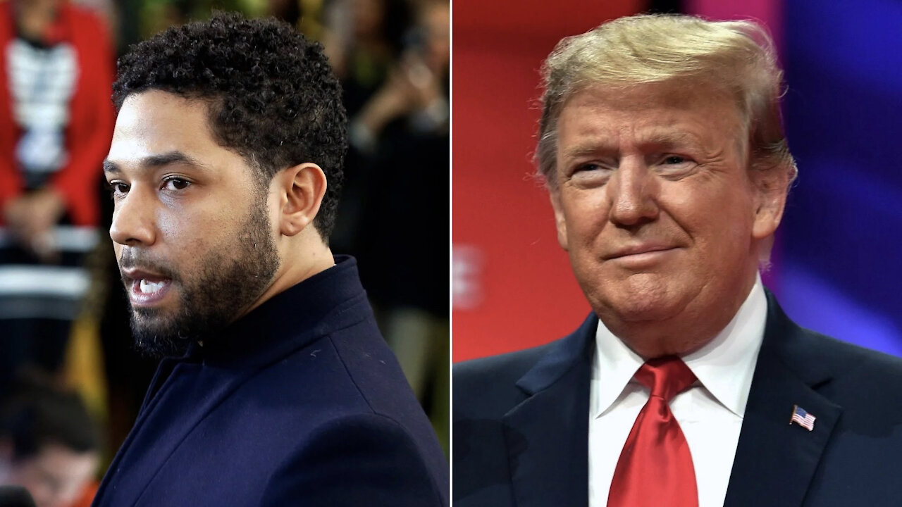 Trump Clowns Jussie Smollett