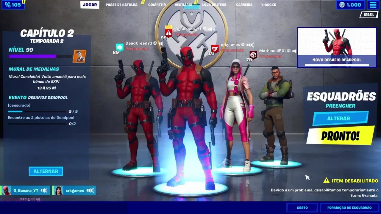 FORTNITE - AO VIVO + Nova loja