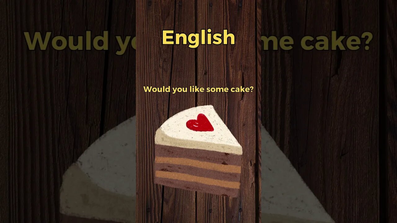 Would you like some cake? How to Learn Croatian the Easy Way! #learn #croatian #cake