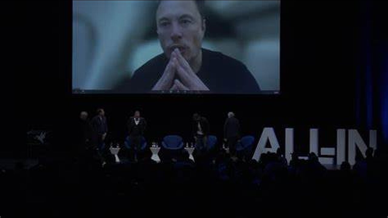 first video from the @allinsummit - in conversation with @elonmusk