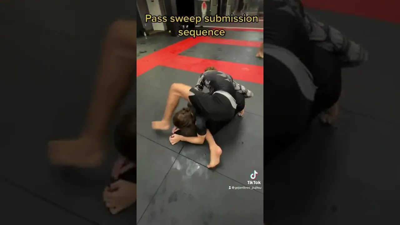 Pass sweep submit #bjj #martialarts #mma