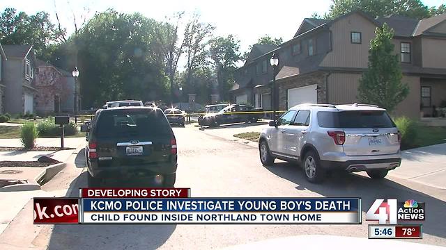 KCPD investigating death of child