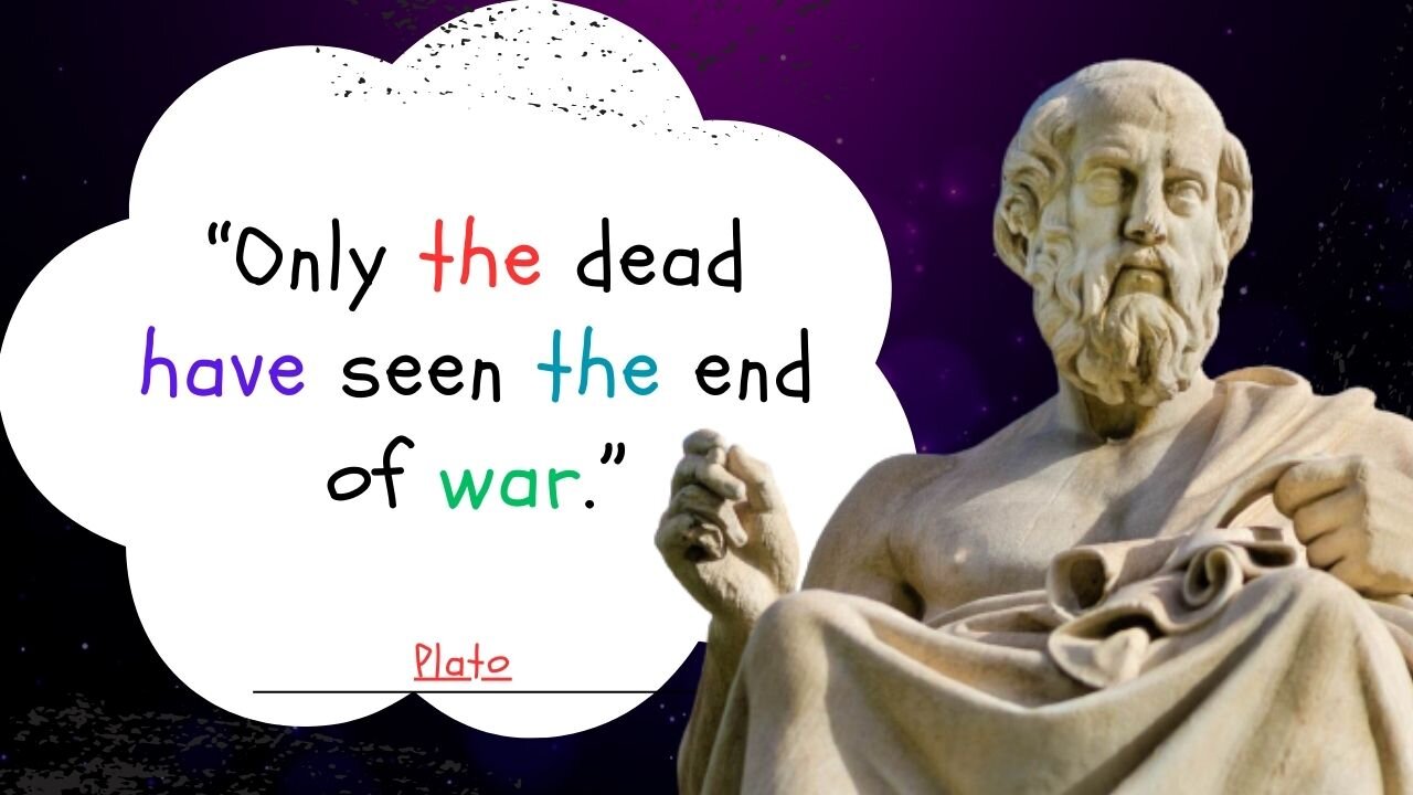 Embracing Ancient Greek Philosophers' Plato Life Lessons for a Regret Free Existence Quotes