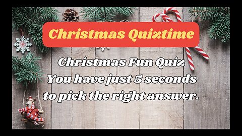 Christmas fun quiz