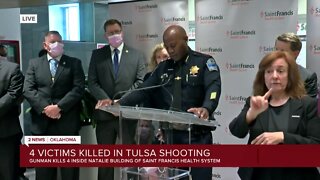 Tulsa police chief describes shooter's gun purchases