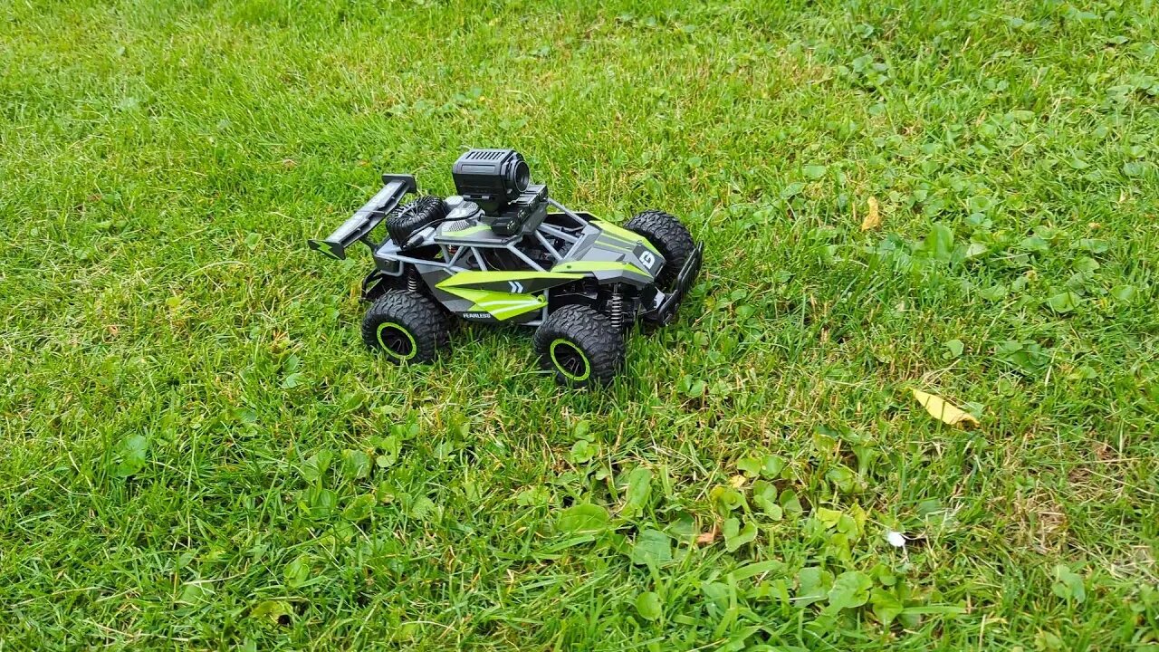 DEERC DE65 Remote Control Car with 1080P HD Camera,1:16 Scale RC Cars with LED Chassis