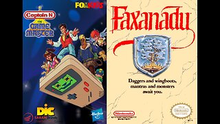 Captain N The Game Master (Season 2) Original Soundtrack - Faxanadu Title Screen Theme