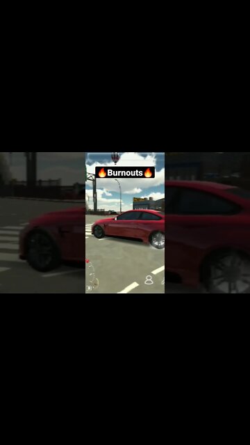 Best Smokey Burnouts Ever 🔥🔥 #shorts #ytshorts In Car parking multiplayer 🎮🚔
