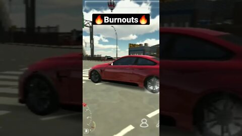 Best Smokey Burnouts Ever 🔥🔥 #shorts #ytshorts In Car parking multiplayer 🎮🚔