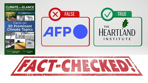 Fact Checking AFP's Fake Climate Fact Check 